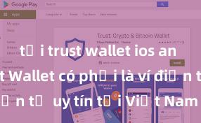 tải trust wallet ios an toàn Trust Wallet có phải là ví điện tử uy tín tại Việt Nam không?